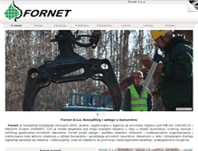 Tablet Screenshot of fornetserbia.com
